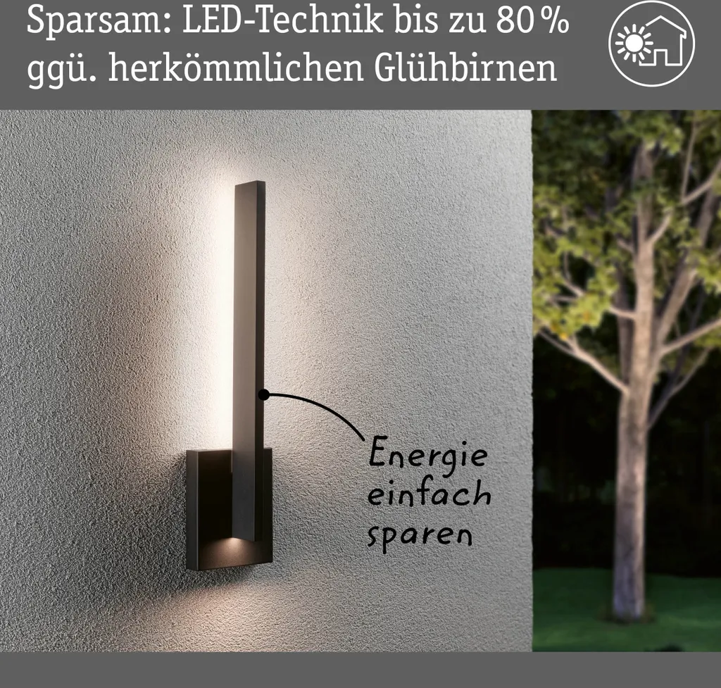 Éclairage LED extérieur Levka Paulmann pour Terrasse et Entrée Maison - 4