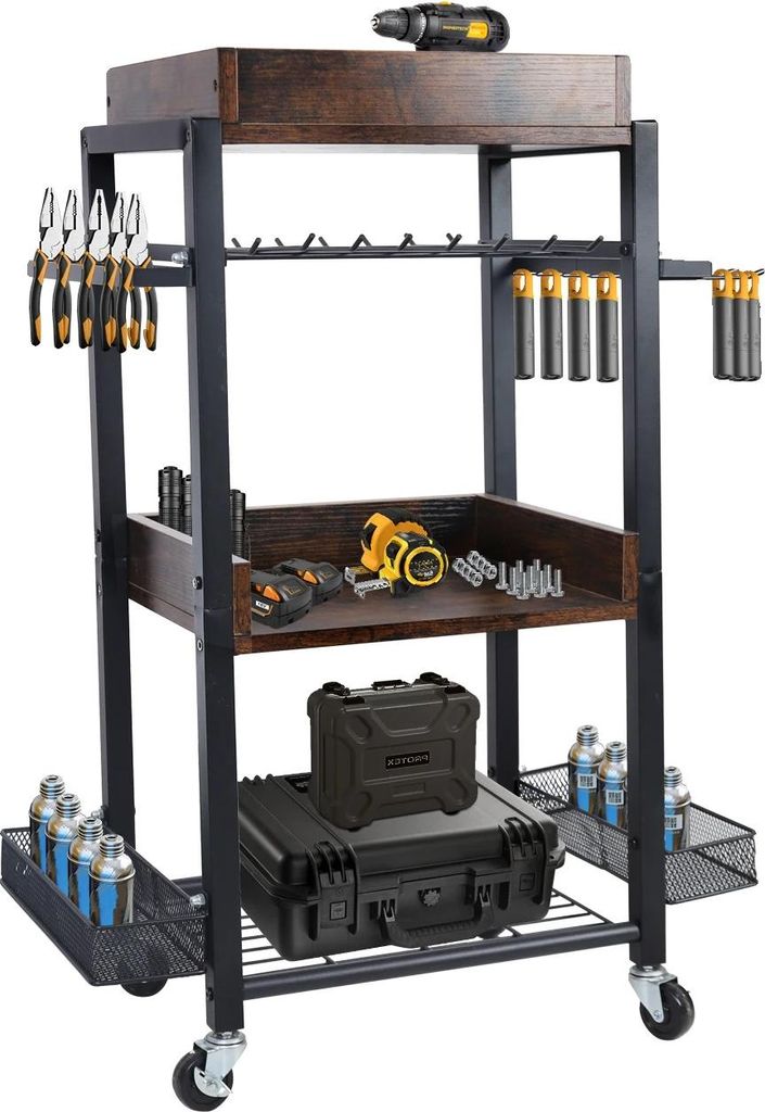 Organisateur d'outils, design à plusieurs niveaux, roues Image du produit 