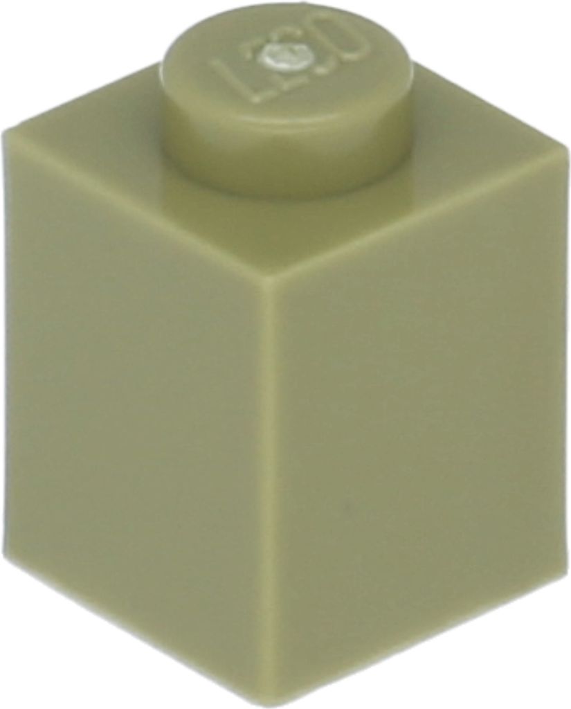 Lego 10 Stück 3005 Stein Brick 1x1 Part Basic Steine 10 Olivgrün