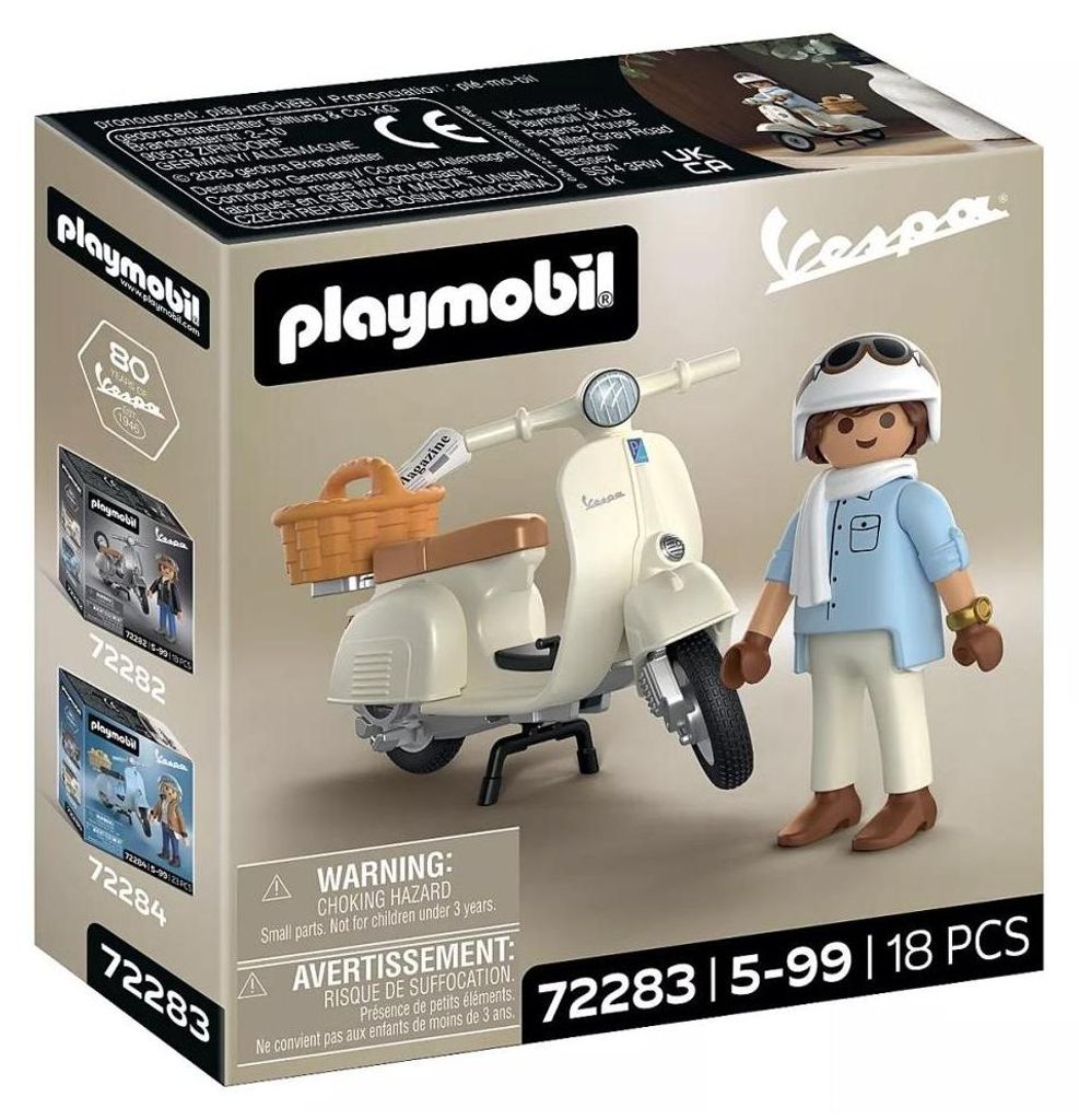 PLAYMOBIL 72283 - Vespa 80 eme anniversaire - Classique Image du produit 
