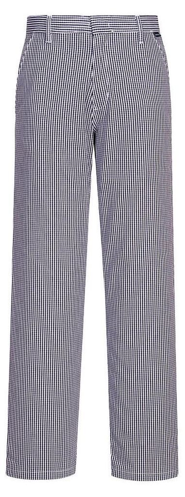 Portwest C075 spodnie szefa kuchni Barnet Blue Check Zdjęcie produktu 