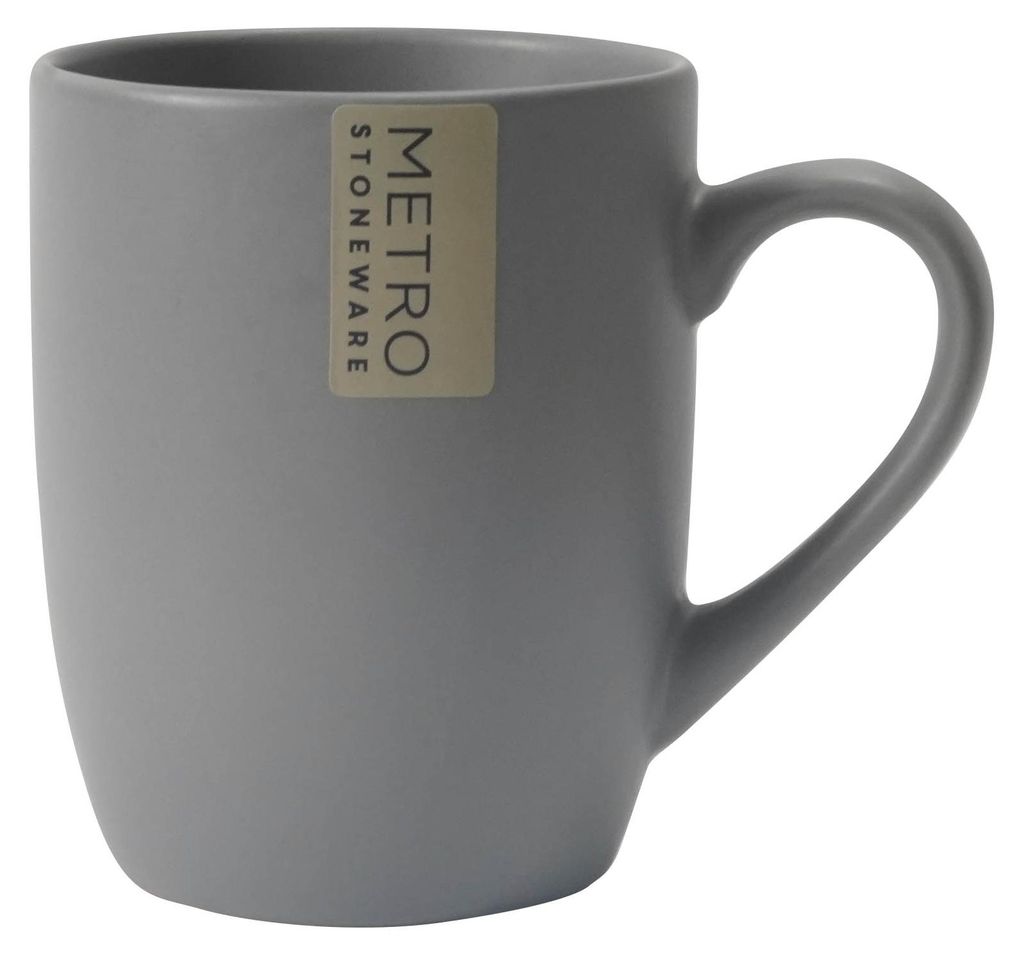 Hrnček Metro 350 ml, sivý Obrázok produktu 