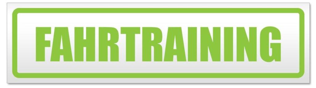 Kiwistar - Autoaufkleber - Lindgrün - 20 x 5,3 cm - Fahrtraining - Hinweis Aufkleber Sticker für Auto, Kfz, Fahrrad, PKW, LKW