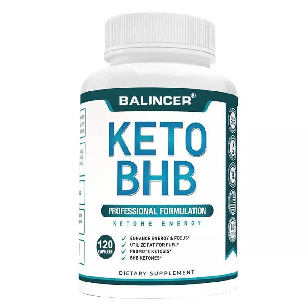KETO BHB (120 capsule) integratore alimentare, salute del Immagine del prodotto 