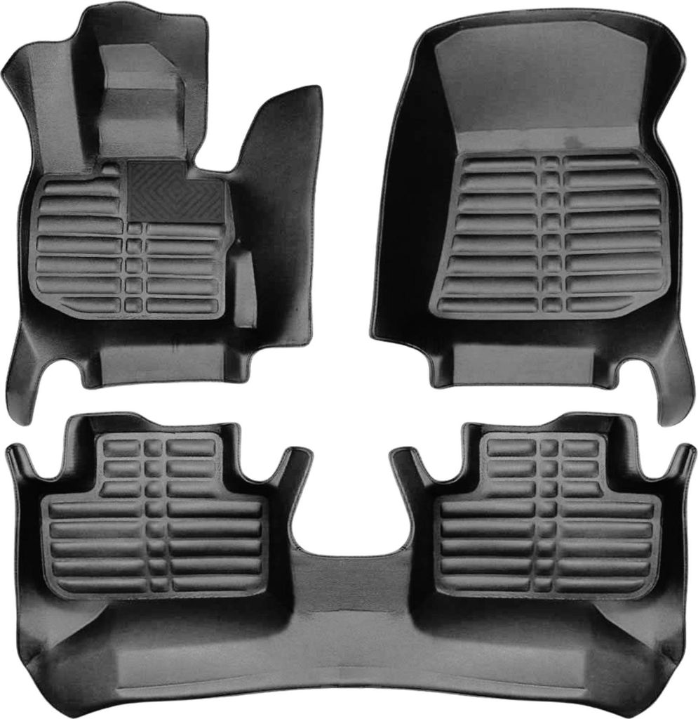 5D Premium Auto Fussmatten TPE Set passend für BMW X4 (G02) Baujahr ab 2018