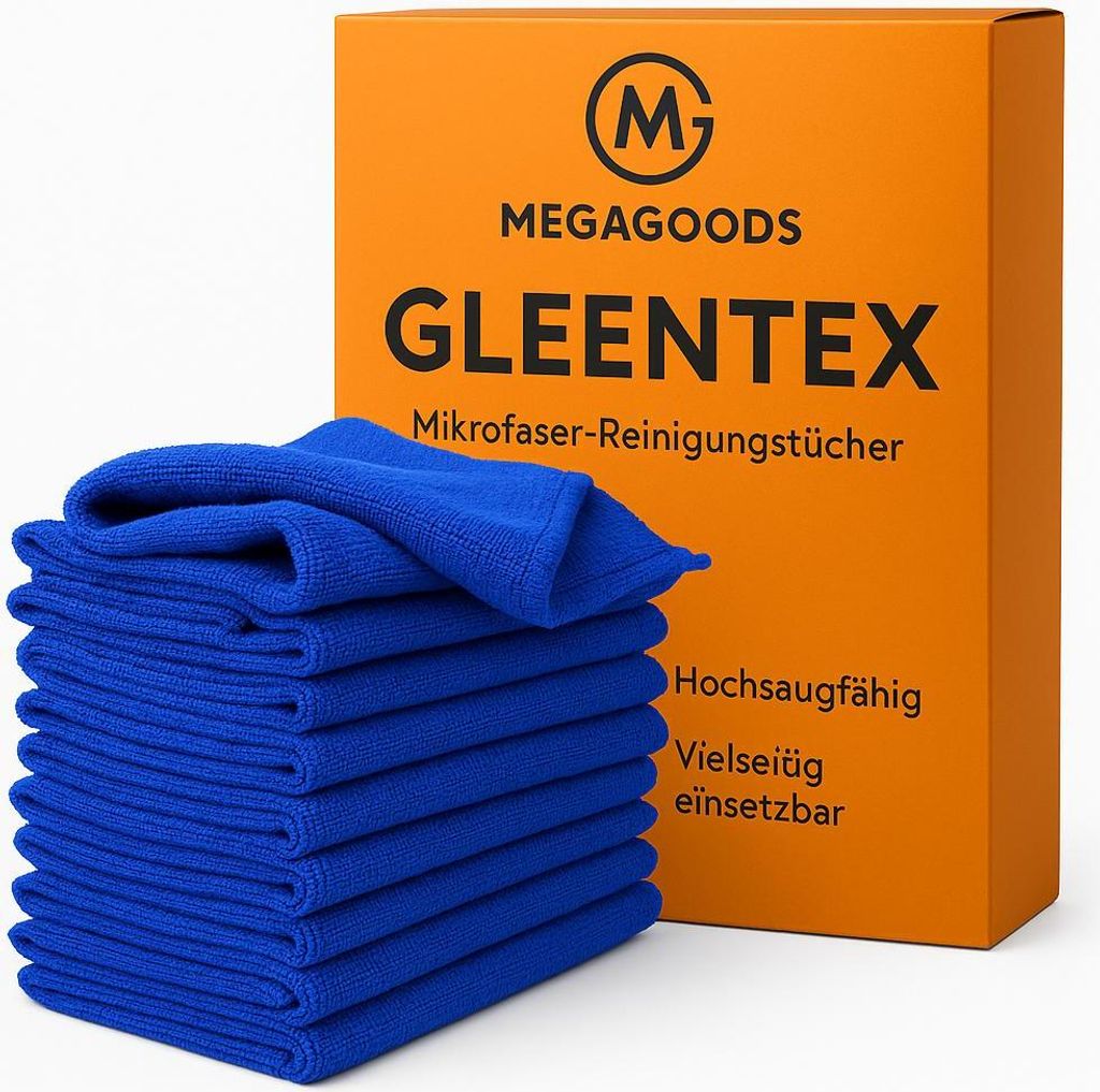 Mikrofaser Tücher Set Auto Poliertuch Reinigung Haushalt 6er Set DE.