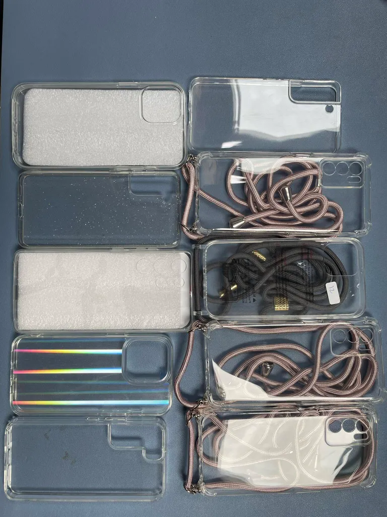 Stock 10 Cover Trasparenti TPU - Protezione Multi-Marca Alta Trasparenza