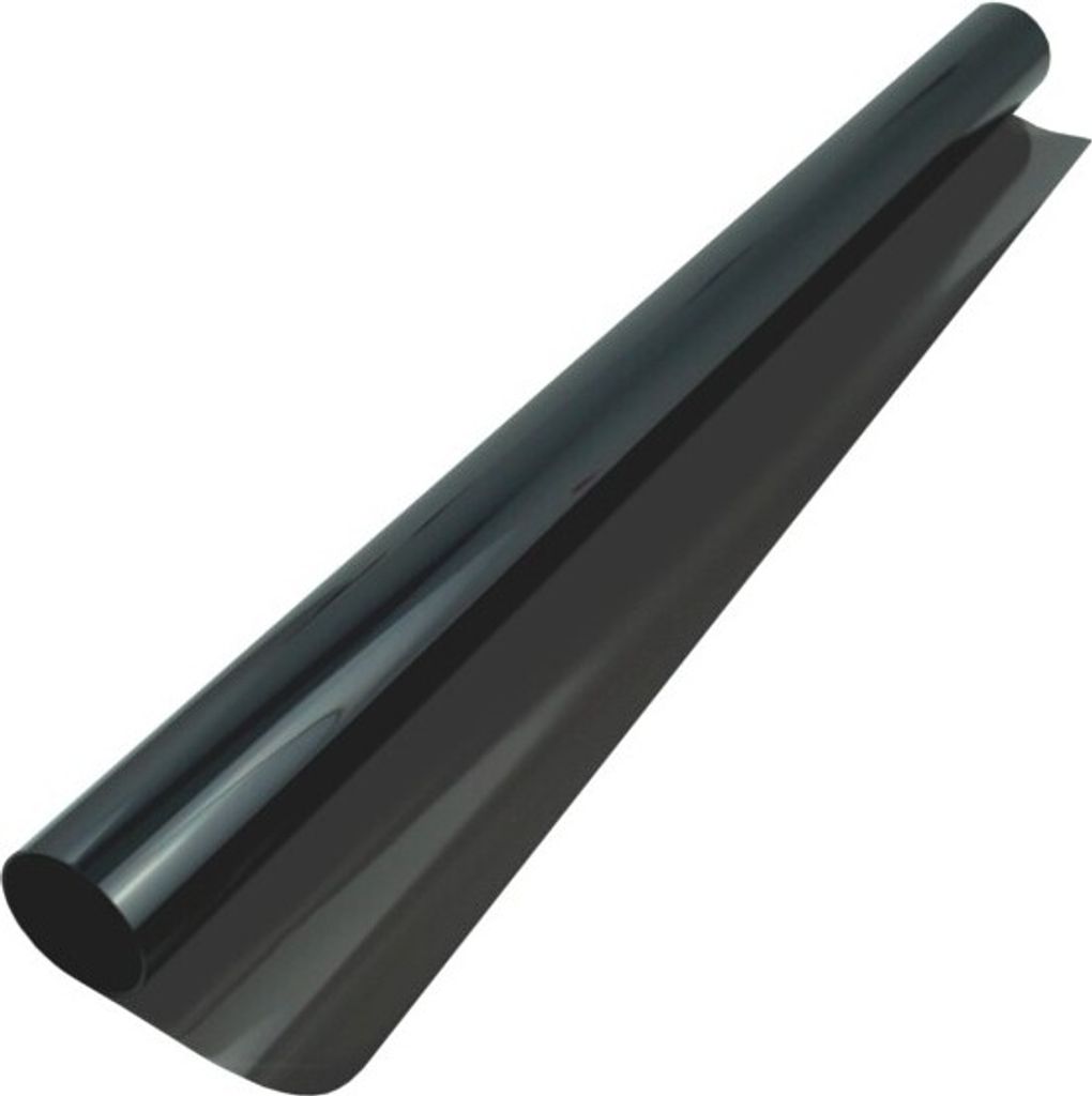 75 x 300 cm Super Dark Black Scheibentönungsfolie Produktbild 
