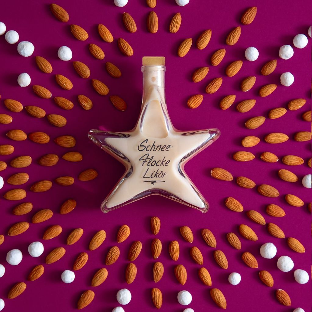 5 Sternflaschen leer 200ml Stern Weihnachtsflaschen Flasche Produktbild 7