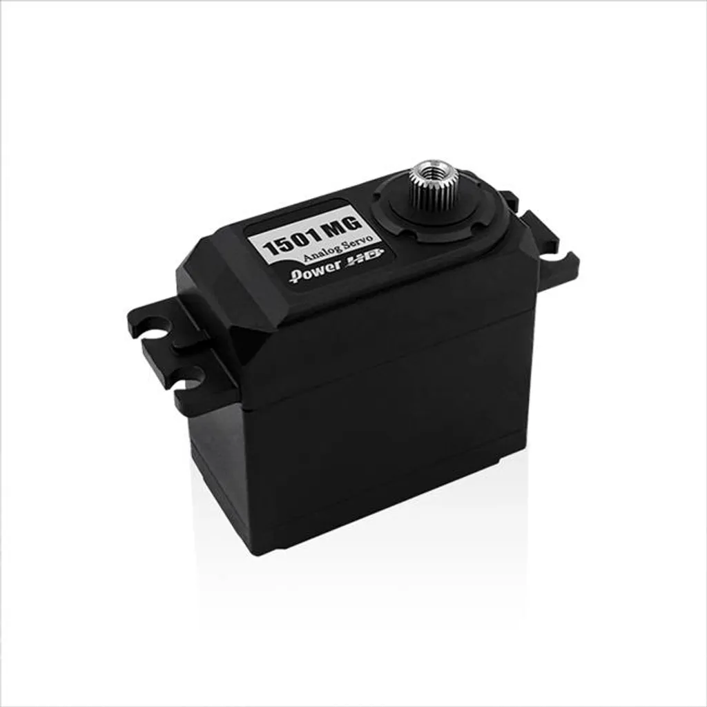 Remplacez votre servo cassé par le Power HD 1501MG 17kg pignons métal