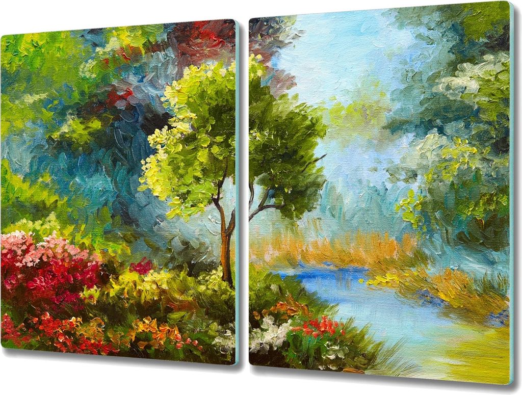 Coloray Schneidebrett Herdabdeckplatte 2x40x52 cm Produktbild 