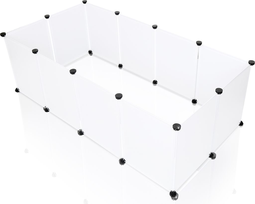 Jiubiaz Vonkajší kryt Malé zvieracie klietky DIY Playpen Obrázok produktu 
