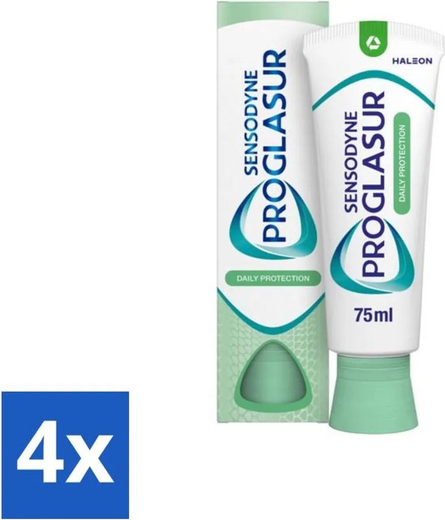 Sensodyne ProGlaze Confezione Risparmio 4 Pezzi - Prezzo Imbattibile