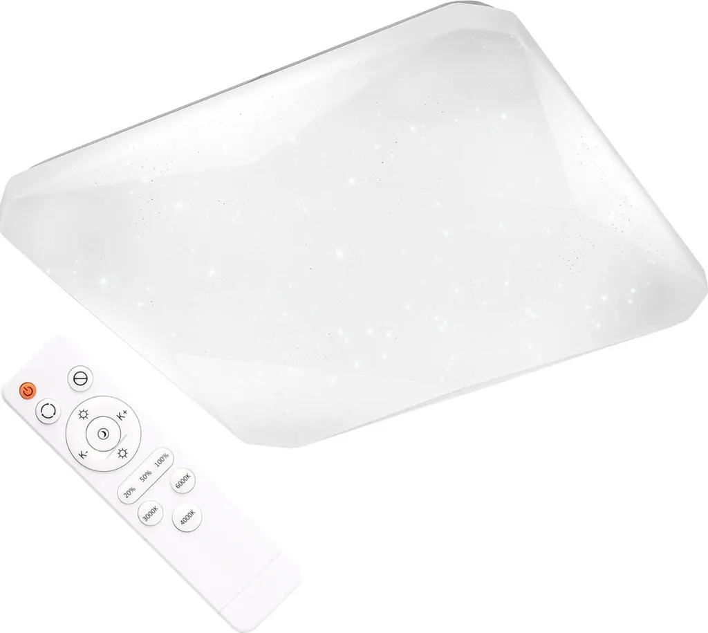 Plafonnier LED Variable 2700-6500K KASTOR 68W avec Intensité Réglable