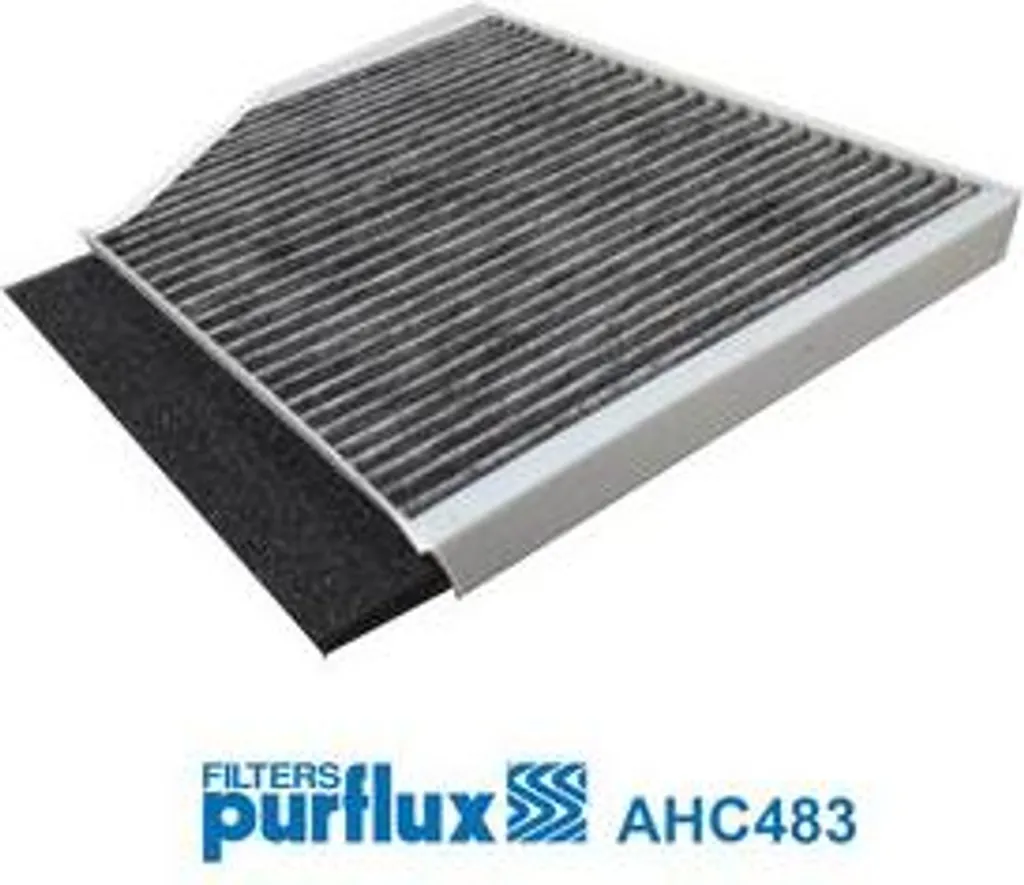 Filtre d'habitacle à charbon actif PURFLUX AHC483 pour Classe E et GLS
