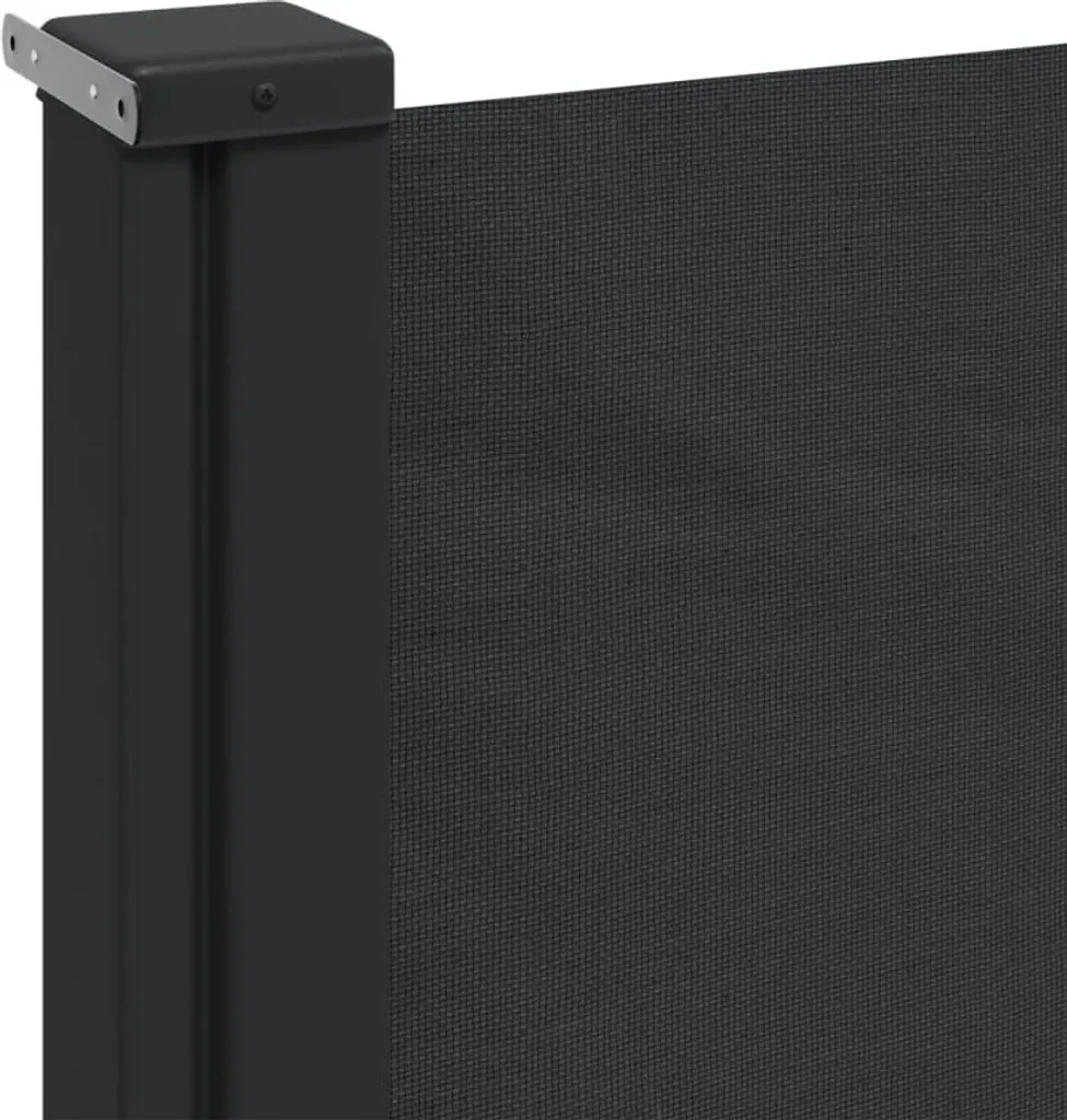 VidaXL Tenda Laterale 100x500 cm Nera - Privacy e Protezione Vento - 7