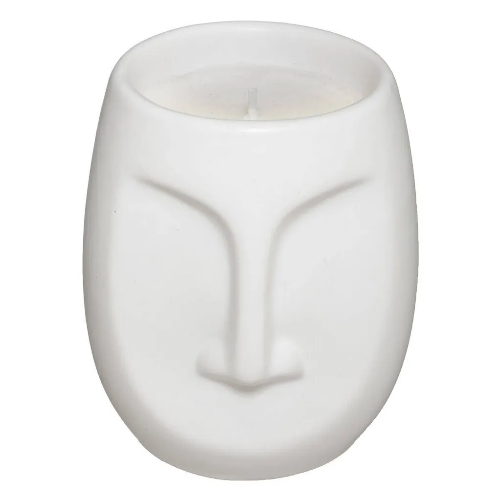 Bougie parfumée en forme de visage MAYA FACE 80g pour déco d'intérieur