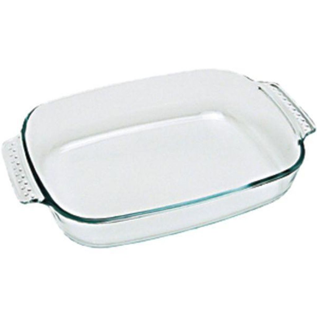 PYREX Bräter rechteckig, Höhe: 60 mm, Länge: 300 mm