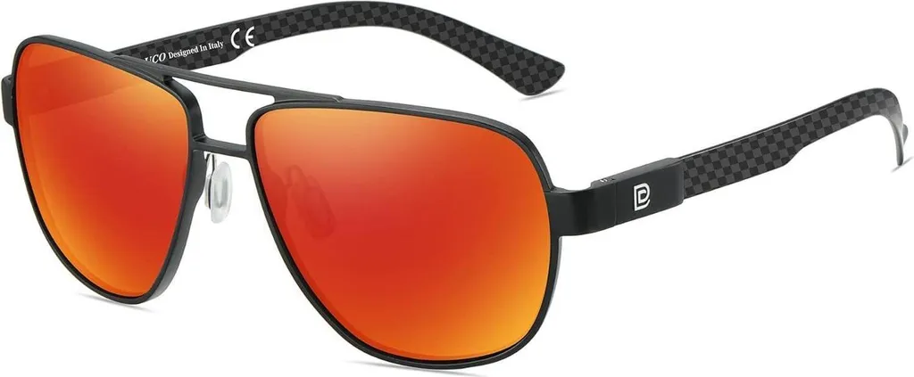 Lunettes de soleil de conduite pour homme protection UV et anti-reflet route