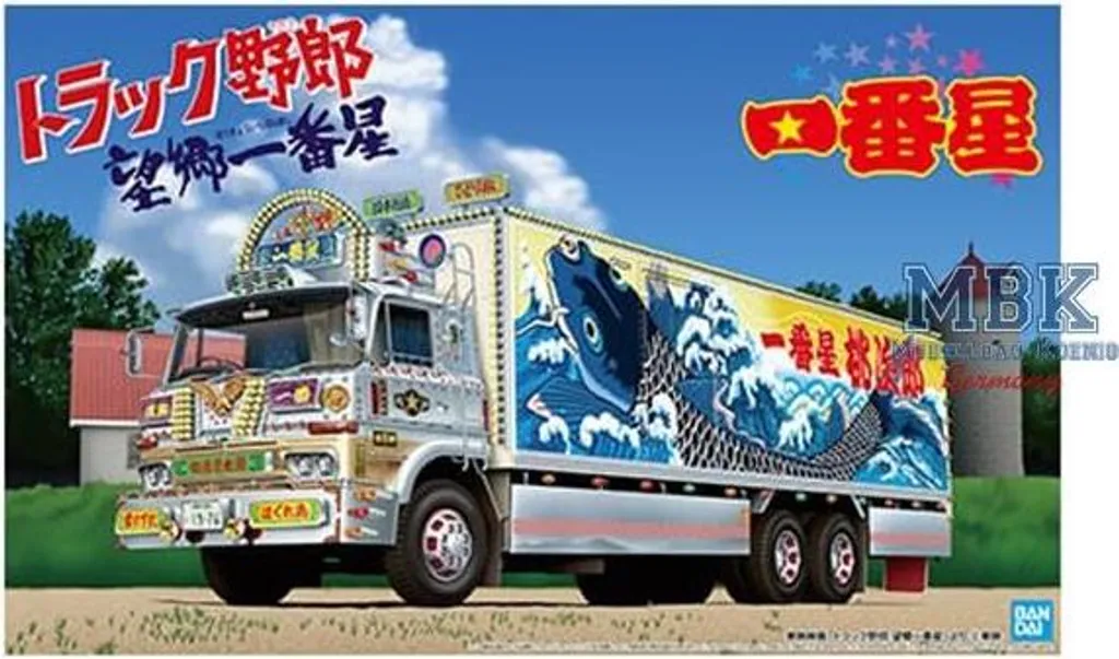 Maquette Camion Japonais Aoshima Camion Yarou n° 8 Ichibanboshi
