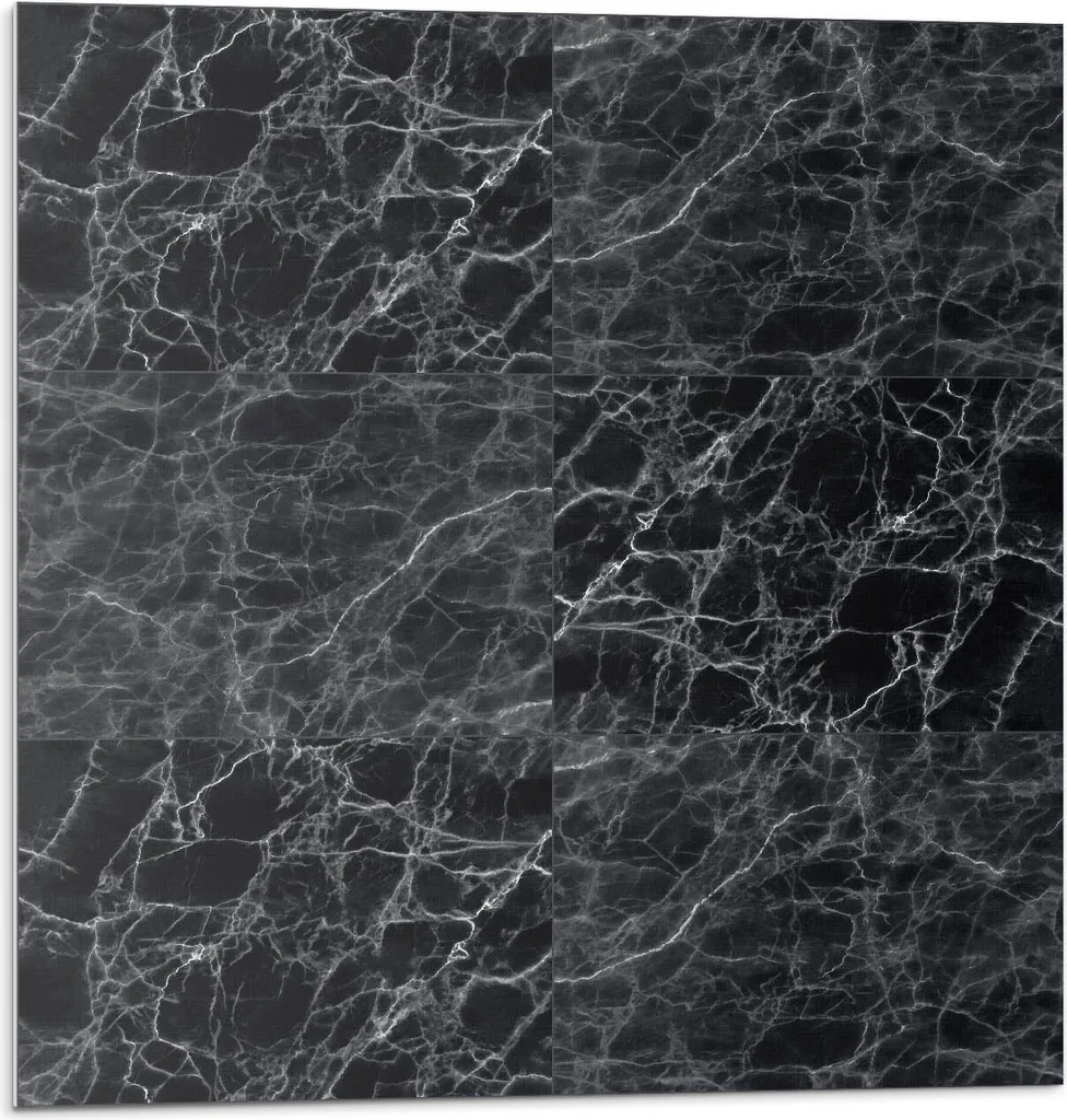 Eleganti Piastrelle Adesive Effetto Marmo Venato 30x30 | Set 9 Pezzi