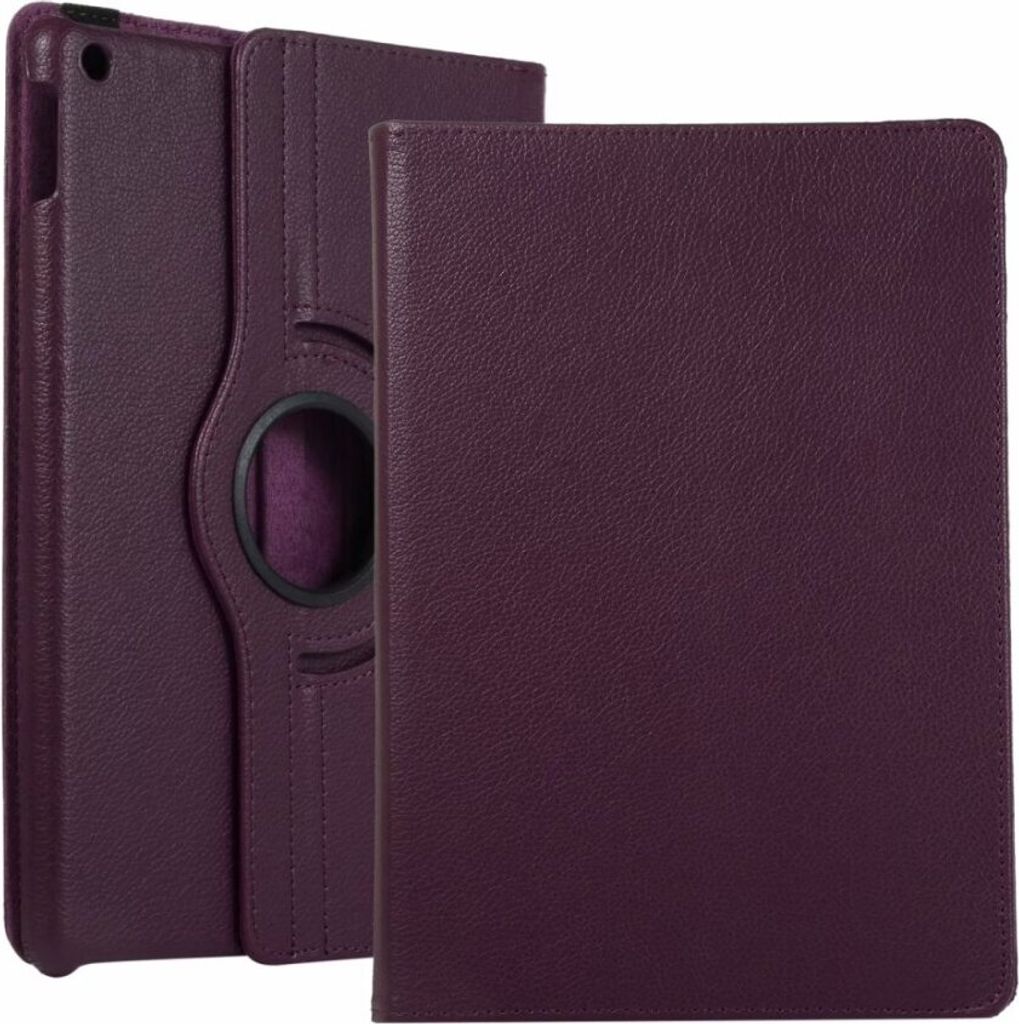 Schutzhülle für iPad Air 3 10.5 Tablet Hülle Schutz Tasche Case Cover Lila 360 Grad drehbar Rotation Bumper