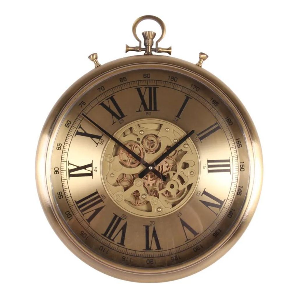 Horloge murale Whitestone, diamètre 62 cm, couleur or, Image du produit 