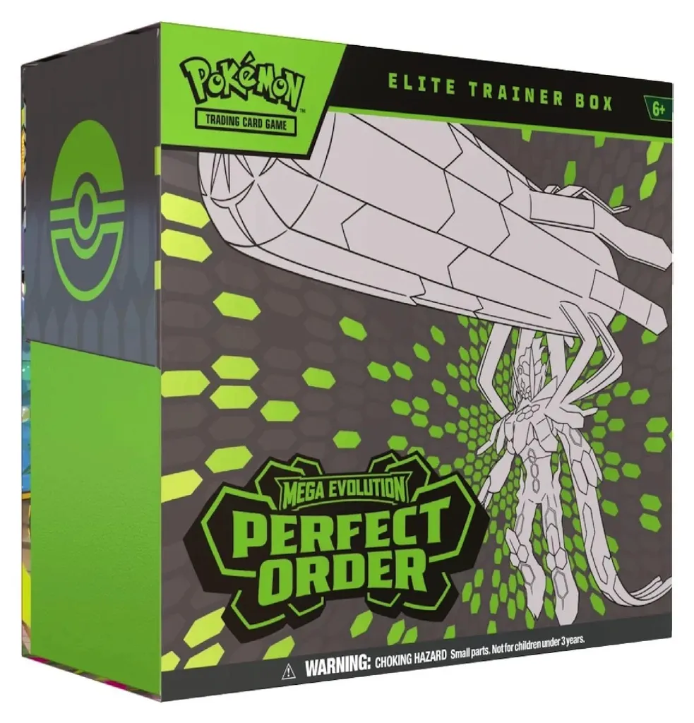 Boîte Pokémon Méga-Évolution Ordre Parfait pour booster votre deck TCG