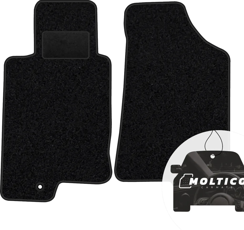 Set 2 Tappetini Anteriori moto-MOLTICO in Velluto per Hummer H3