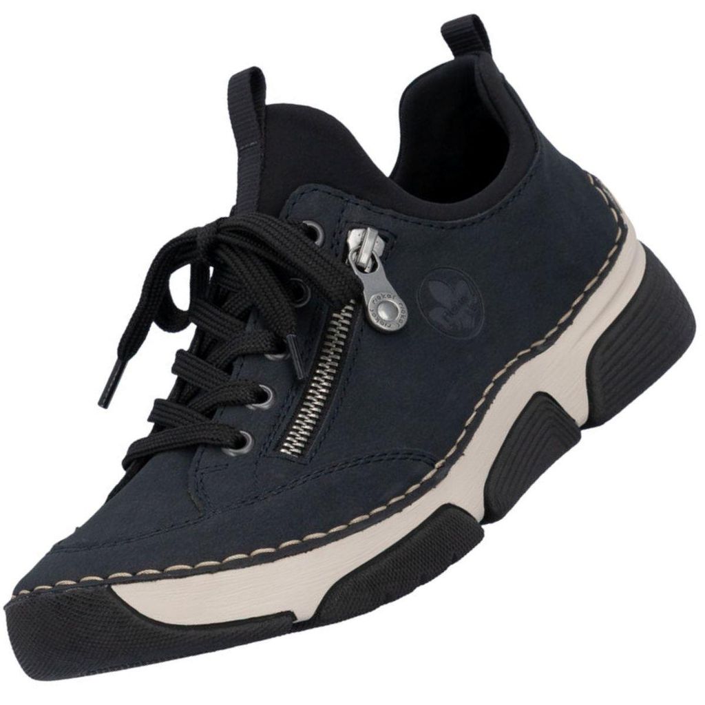 Rieker Damen Slipper Dunkelblau Image du produit 