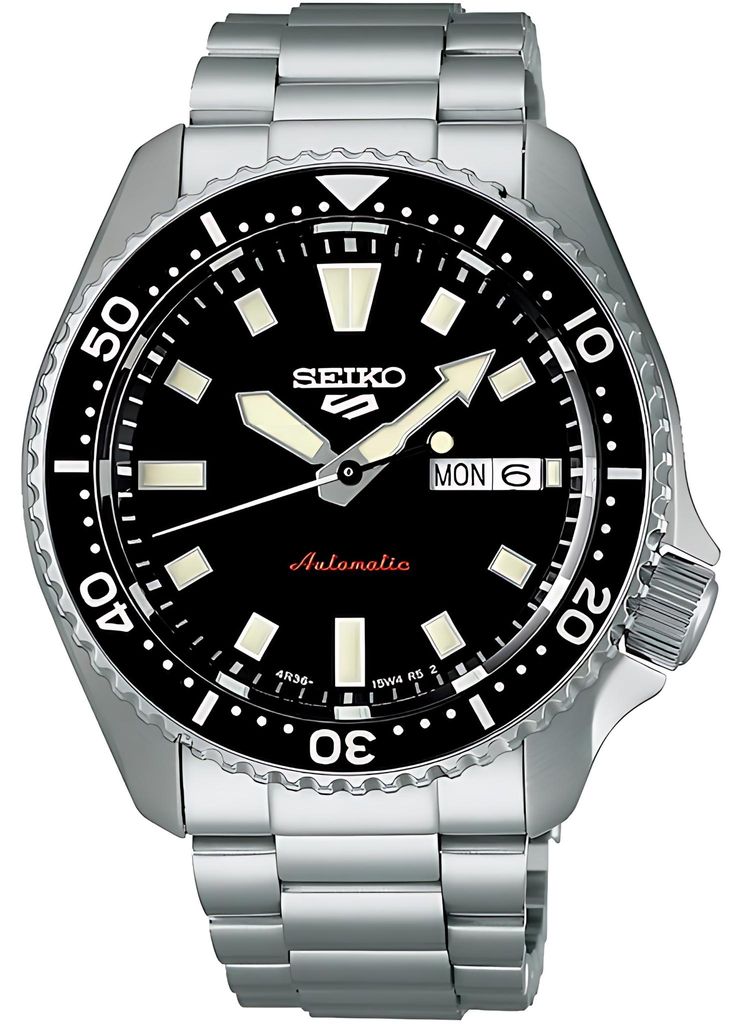 Męski zegarek automatyczny z ręcznym naciągiem - Seiko Zdjęcie produktu 