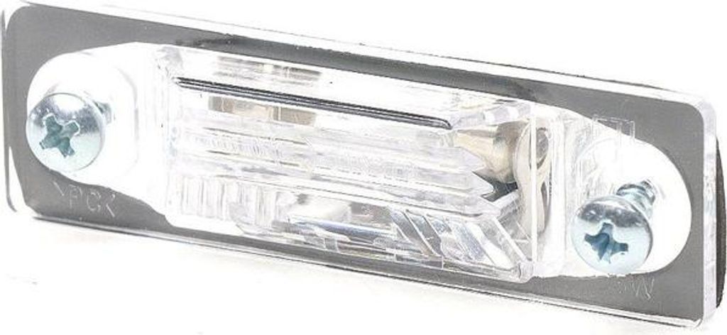 Kennzeichenleuchte rechts C5W glasklar mit Glühlampe METZGER für u.a. VW SHARAN