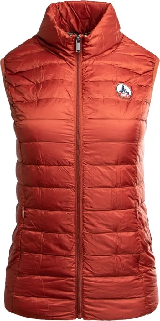 Doudoune SEDA JOTT Orange Déperlante - Isolation Duvet et Plumes