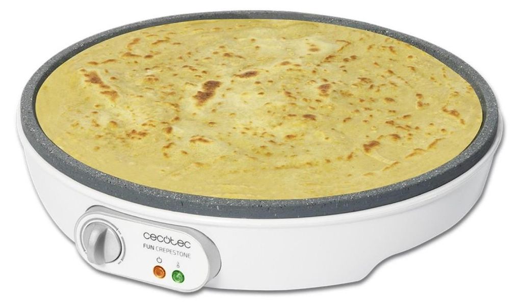 Cecotec 08009, 1 Crepe(s), Weiß, Grau, 30,5 cm, Drehregler, Produktbild 