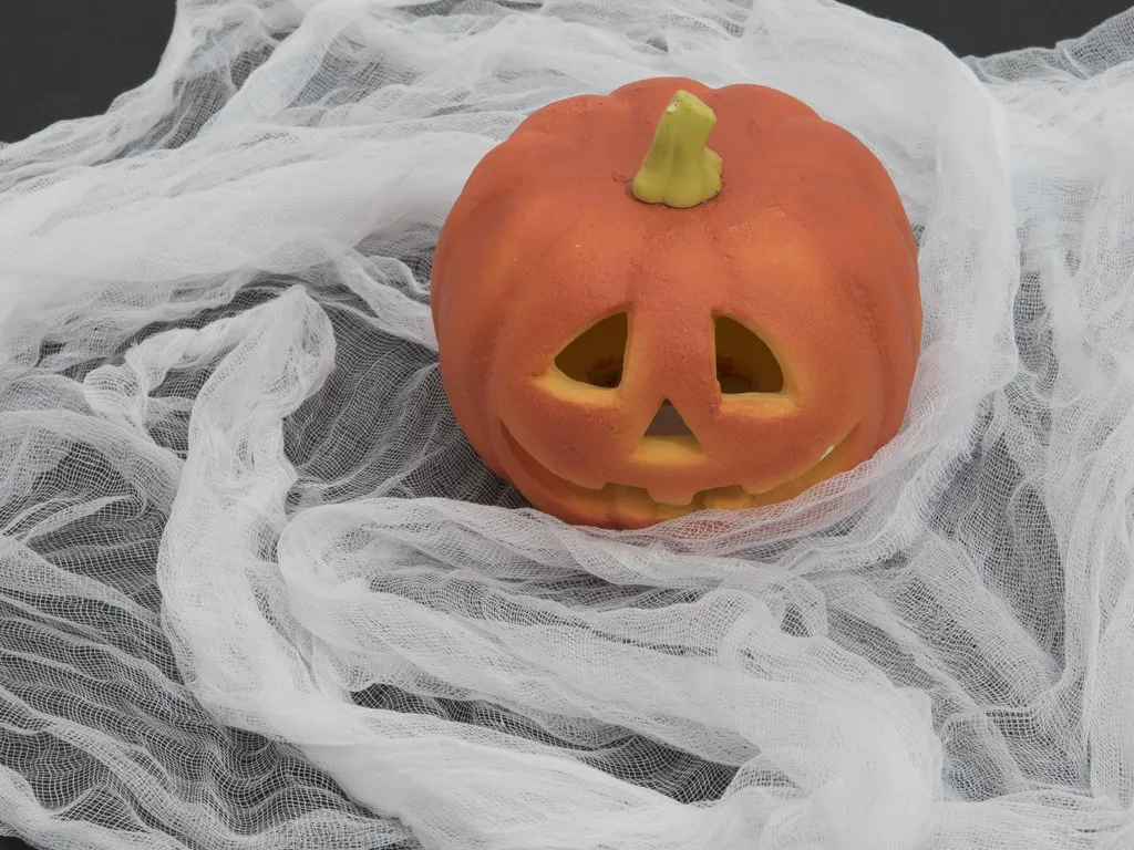 EUROPALMS Tessuto decorativo fine, bianco, 165x400cm