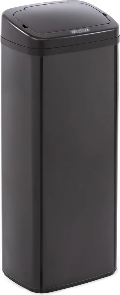 Cleanton 50 Poubelle 50L avec Capteur Automatique et Couvercle ABS Noir