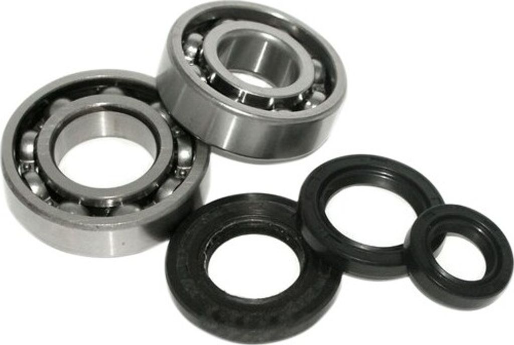 KURBELWELLEN Lager SIMMERRING KIT Set für Suzuki AY Katana ZILLION Morini 50