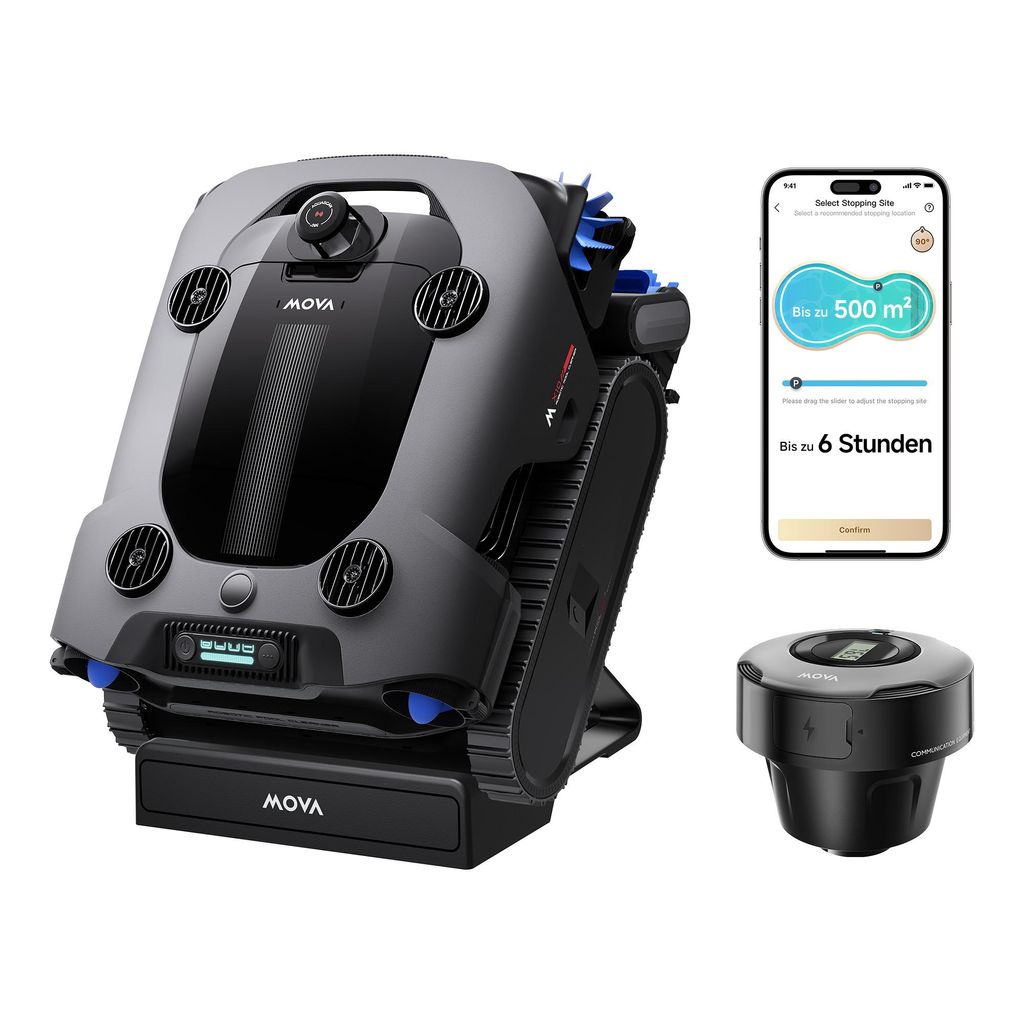 MOVA Rover X10 Roboter-Poolreiniger, 7-in-1 OMNI Clean, Produktbild 