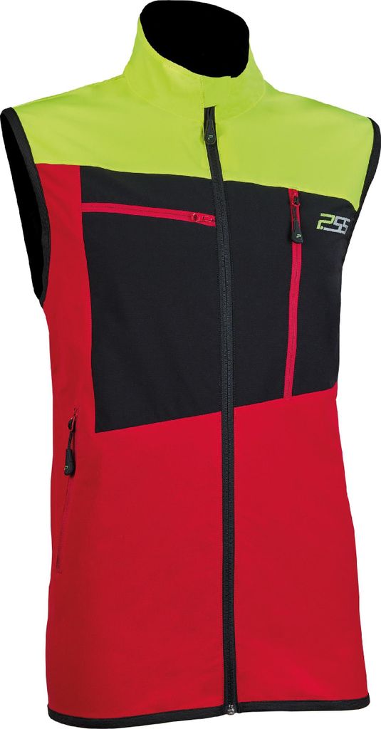PSS Funktionsweste X-treme Breeze Rot/Gelb Größe 58/60