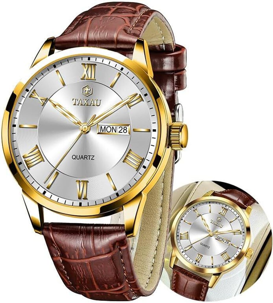Uhren Business Herrenuhr LIEBIG Men Watch Luxury Gold Watches