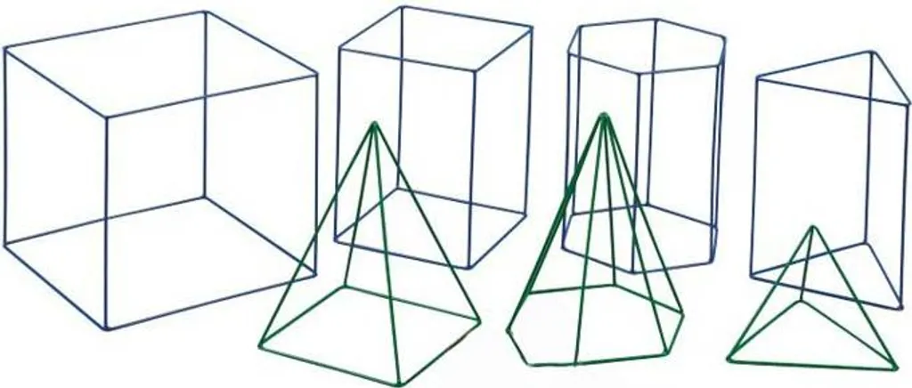 Modèles de Géométrie Spatiale 3D en Métal pour Ateliers et Décoration