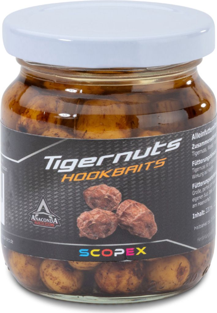 Anaconda Hookbait Tigernut 220 ml/125 g Scopex Produktbild 