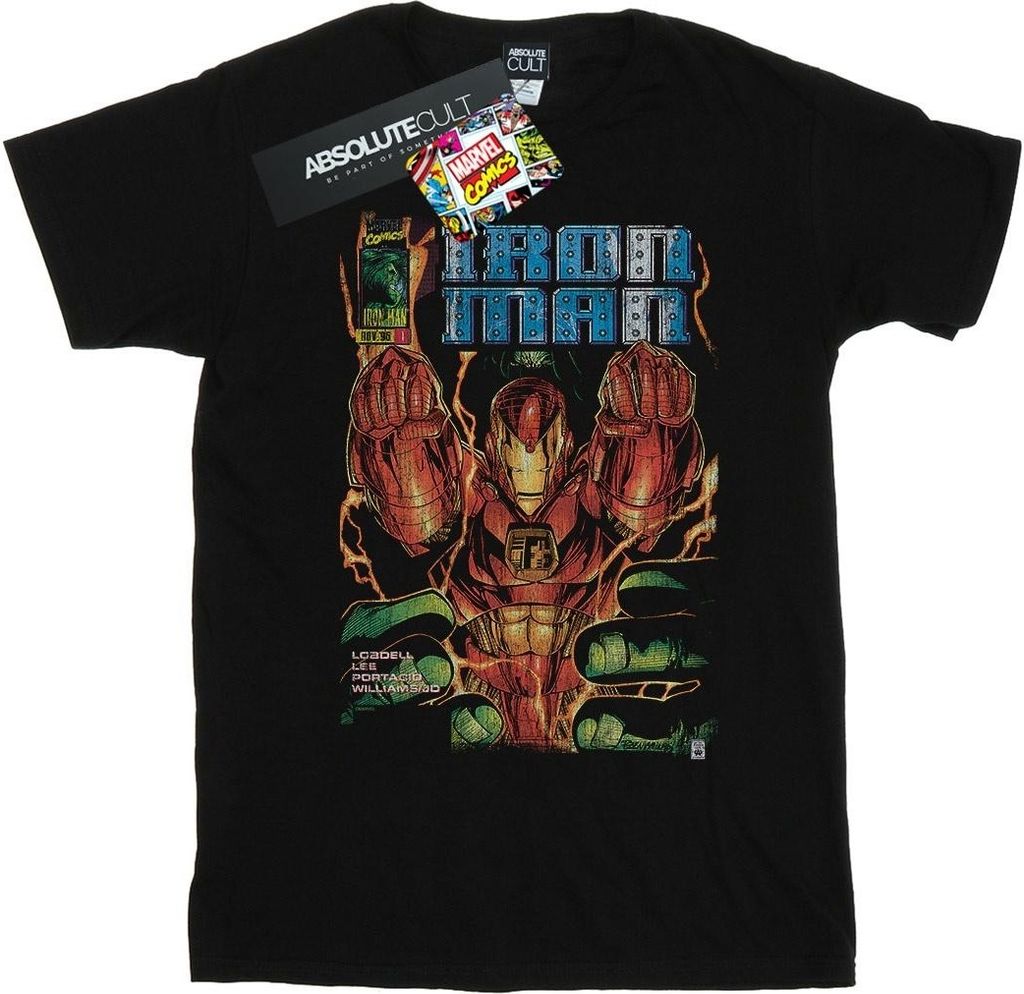 Marvel - T-Shirt für Herren BI50750 (S) (Schwarz)
