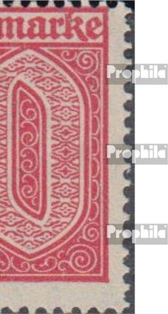 Briefmarken Oberschlesien 1920 Mi D8-D20 (kompl.Ausg.) mit Falz Ziffern