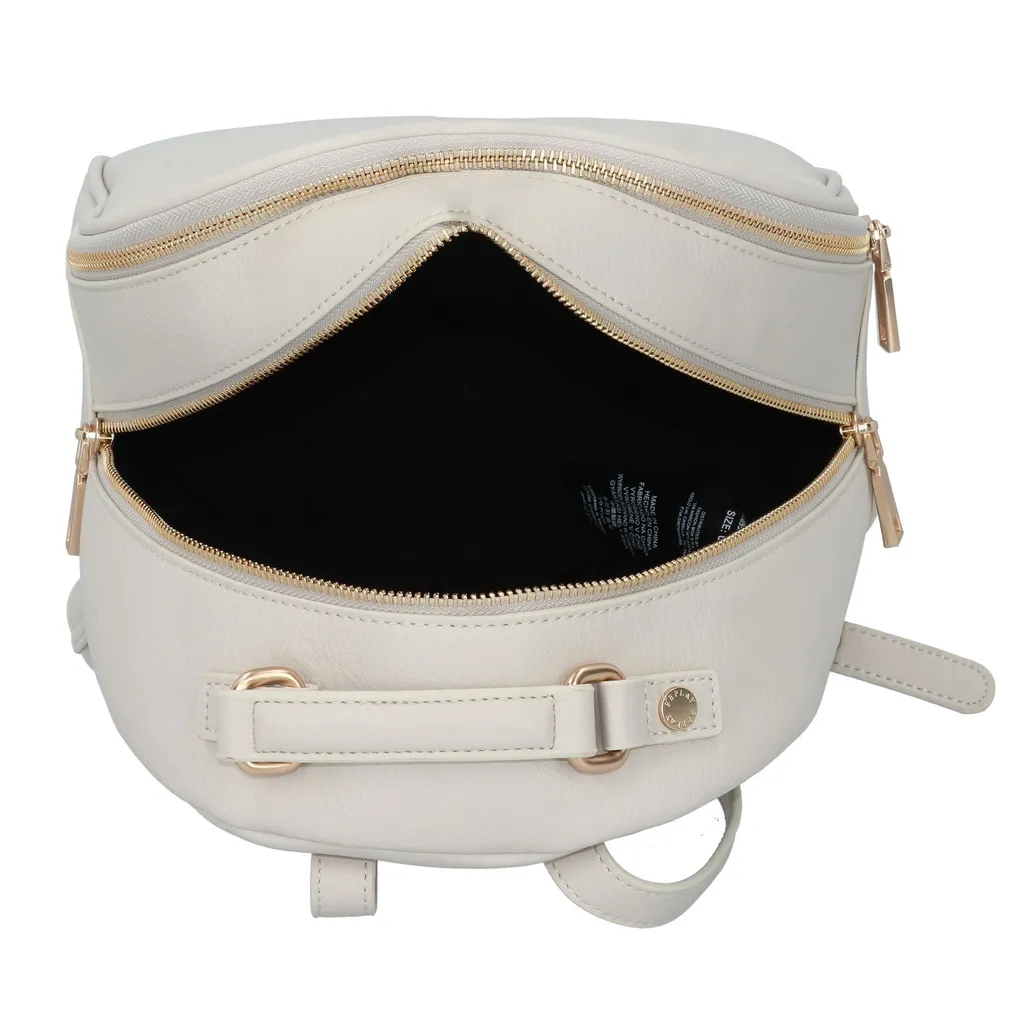 Sac à dos de loisirs Replay Backpack gris clair format compact pratique - 9
