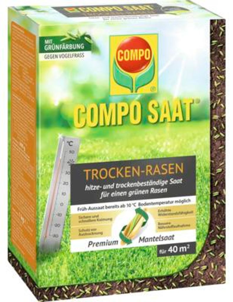 Rasensamen COMPO SAAT® Trockenrasen 1 kg Produktbild 