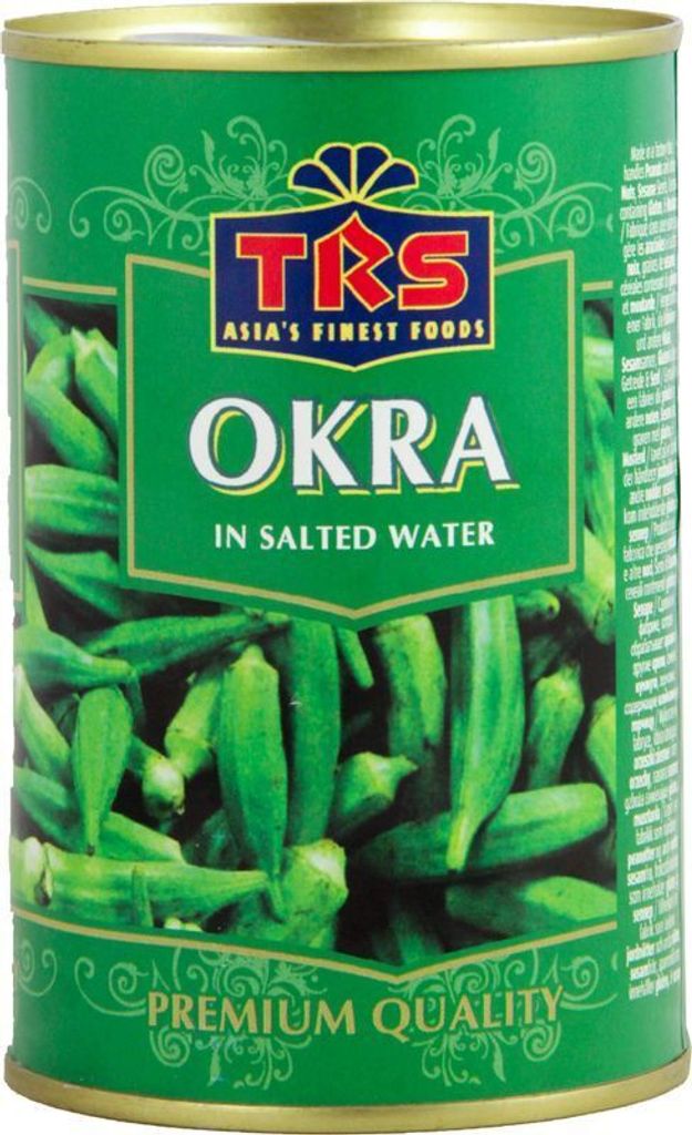 4er Pack - TRS Okra (4x 400g / 200g ATG) | INDISCHE Produktbild 