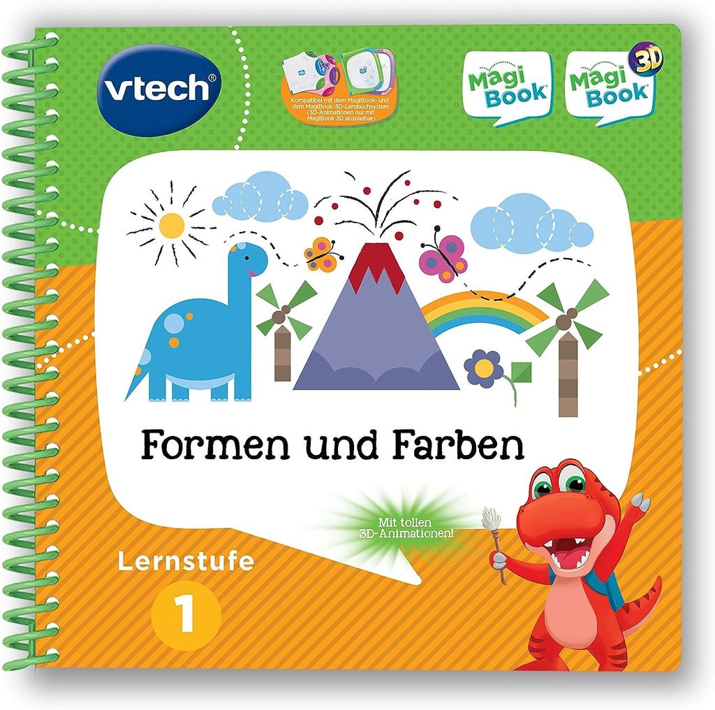 vtech Vtech 80-480504 Lernstufe 1 - Formen und Farben, ab 24 Monate - 5 Jahre