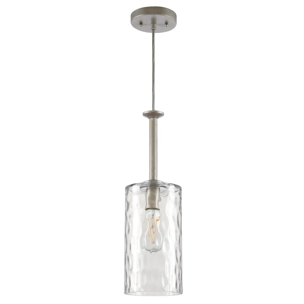 Westinghouse 6125240 Hernando Lampe à Suspension Industrielle Noire