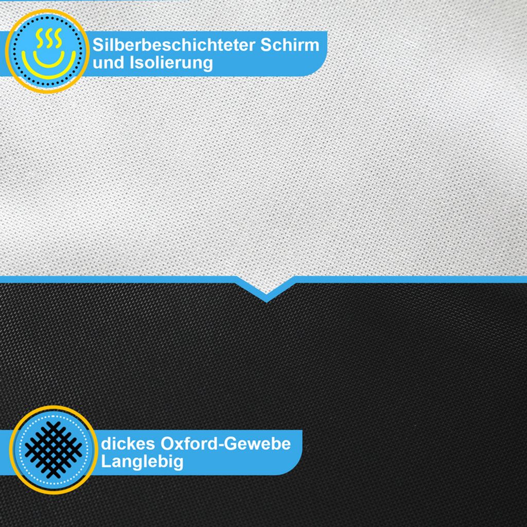 Verdunkelungsstoff Blackout 100 % Lichtundurchlässig Ca. 140 Cm Breit